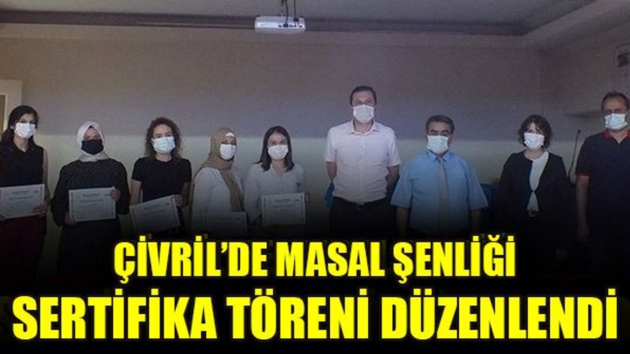Çivril’de ‘Anadolu Masal Şenliği’ sertifika töreni düzenlendi.
Çivril’de ilk kez bu