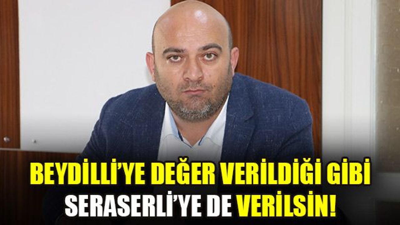 SERASERLİ ÜVEY EVLAT MUAMALESİ GÖRMESİN!
Çivril’in Beydilli Mahallesi’nde yapılan