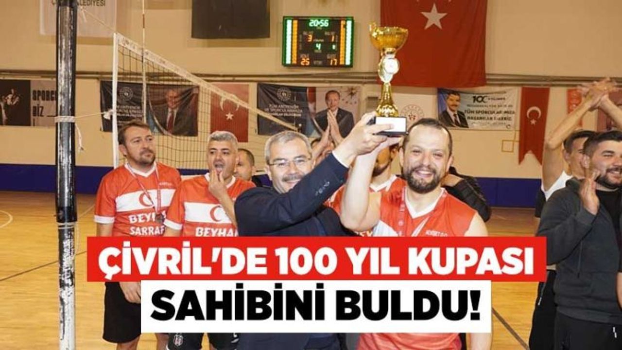 Çivril'de 100 Yıl Kupası Sahibini Buldu