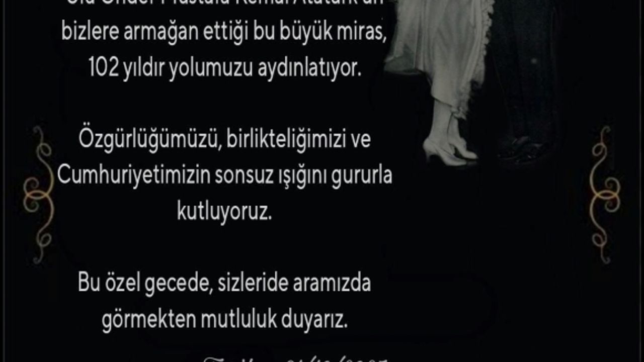 CHP Çivril’den 102 Yıla Özel Kutlama