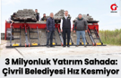 Çivril Belediyesi Parke Makinesi İle Hizmet Hızını Arttırdı