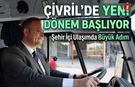 Çivril’de Belediye Minibüsleri Yola Çıkıyor