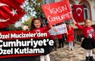 Çivril Özel Mucizelerden Görkemli Cumhuriyet Yürüyüşü
