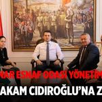 Gürpınar Esnaf Odası Yönetiminden Kaymakam Cıdıroğlu’na Ziyaret