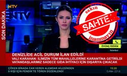 SAHTE PAYLAŞIMA DENİZLİ VALİLİĞİNDEN AÇIKLAMA