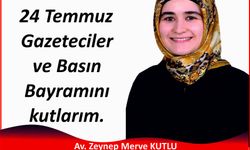 24 Temmuz Gazeteciler ve Basın Bayramını kutlarım.