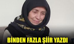 BİNDEN FAZLA ŞİİR YAZDI