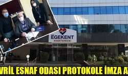 ÇİVRİL ESNAF ODASI PROTOKOLE İMZA ATTI