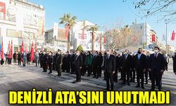 Büyük Önder Atatürk’ün Denizli’ye gelişinin 90. yılı anıldı