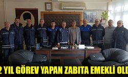 32 YIL GÖREV YAPAN ZABITA EMEKLİ OLDU