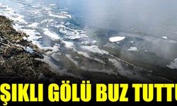 GÖL BUZ TUTTU