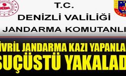 Çivril Karahacılı’da kaçak kazı yapan iki kişi suçüstü yakalandı.
Çivril’de kaçı