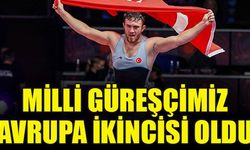 Avrupa Güreş Şampiyonası’nda serbest stil 97 kiloda Rus rakibi AlikhanZhabrailov’a mağlup