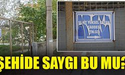 Çivril’de şehidin isminin verildiği cadde şehide nasıl saygı gösterildiğini gözler