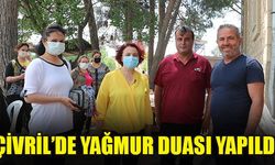 Çivril’de vatandaşlar yeterli yağış olmaması nedeniyle kurbanlar kesip yağmur duası