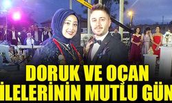 Çivrilli iş insanı ve siyasetçi Kerim Doruk kızının nişan töreninde dostları ile bir