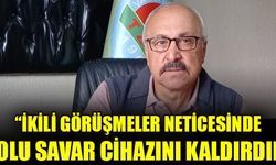 Çivril Ziraat Odası Başkanı Mehmet Özkul, geçen hafta kaldırılan dolu savar hakkında