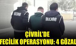 Çivril’de tefecilik yaptıkları iddiasıyla 4 kişi gözaltına alındı.
Denizli İl Emniyet