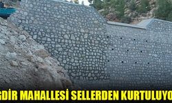 İğdir Mahallesi’ni sel baskınlarından kurtarmak için üç dereye bent