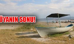 2 aydır Nilüfer ve göl turizmiyle ilgi odağı olan Çivril Işıklı Gölü’nde su miktarı