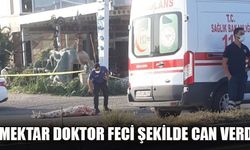 Çivril’de yolun karşısına geçmeye çalışan emekli doktor, panelvanın çarpması sonucu