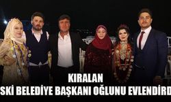 Gülşah ve Hamza çifti dünya evine girdi.
Kıralan Eski Belediye Başkanı Bayram Gümüş