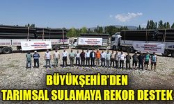 Çiftçilere 226.000 metre tarımsal sulama borusu verildi
Denizli Büyükşehir Belediyesi,