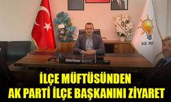 Çivril İlçe Müftüsü Kadir Küçük, AK Parti Çivril İlçe Başkanı Halil Ertuğrul’u