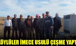 Çivril’in Özdemirci Mahallesi’nde köylüler imece usulüyle çeşme yaptı.
Özdemirci