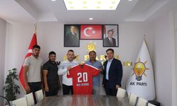 ÇITAK YILDIZSPOR KULÜBÜ BAŞKANINDAN AK PARTİ İLÇE BAŞKANINA ZİYARET