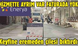 HİZMETTE AYRIM VAR FATURADA YOK