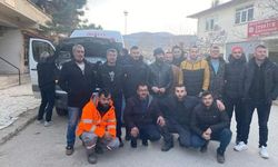 ÇİVRİLLİ GENÇLER DEPREM BÖLGESİNDE