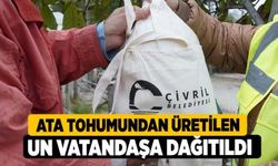 Ata Tohumundan Üretilen Un Vatandaşa Dağıtıldı