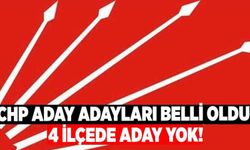 CHP Aday Adayları Belli Oldu! 4 İlçede Aday Yok!