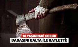 14 Yaşındaki Çocuk Babasını Balta İle Katletti!