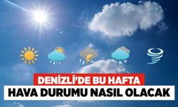 Denizli'de Bu Hafta Hava Durumu Nasıl Olacak