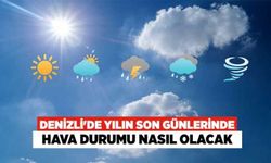 Denizli'de Yılın Son Günlerinde Hava Durumu Nasıl Olacak