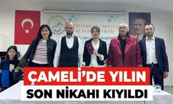 Çameli'de Yılın Son Nikahı