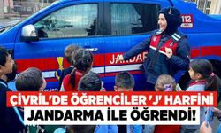 Çivril'de Öğrenciler 'J' Harfini Jandarma İle Öğrendi