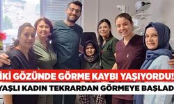 İki Gözünde Görme Kaybı Yaşıyordu! Yaşlı Kadın Tekrardan Görmeye Başladı