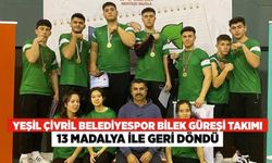 Yeşil Çivril Belediyespor Bilek Güreşi Takımı 13 Madalya İle Geri Döndü