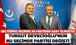 Turgut Devecioğlu’nun Yeni Partisi Belli Oldu
