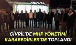 Çivril’de MHP yönetimi Karabedirler’de Toplandı