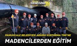 Pamukkale Belediyesi Arama Kurtarma Timi’ne Madencilerden Eğitim