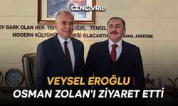 Veysel Eroğlu, Osman Zolan'ı Ziyaret Etti