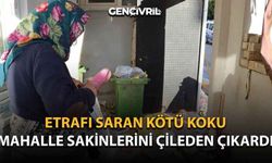 Etrafı Saran Kötü Koku, Mahalle Sakinlerini Çileden Çıkardı