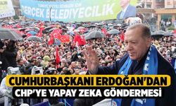 Cumhurbaşkanı Erdoğan'dan CHP'ye Yapay Zeka Göndermesi