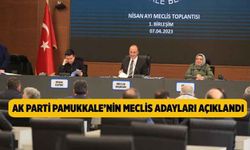AK Parti Pamukkale'nin Meclis Üyesi Adayları açıklandı