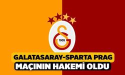 Galatasaray-Sparta Prag Maçının Hakemi Belli Oldu