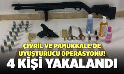 Çivril ve Pamukkale İlçelerinde Uyuşturucu Operasyonu! 4 Kişi Yakalandı